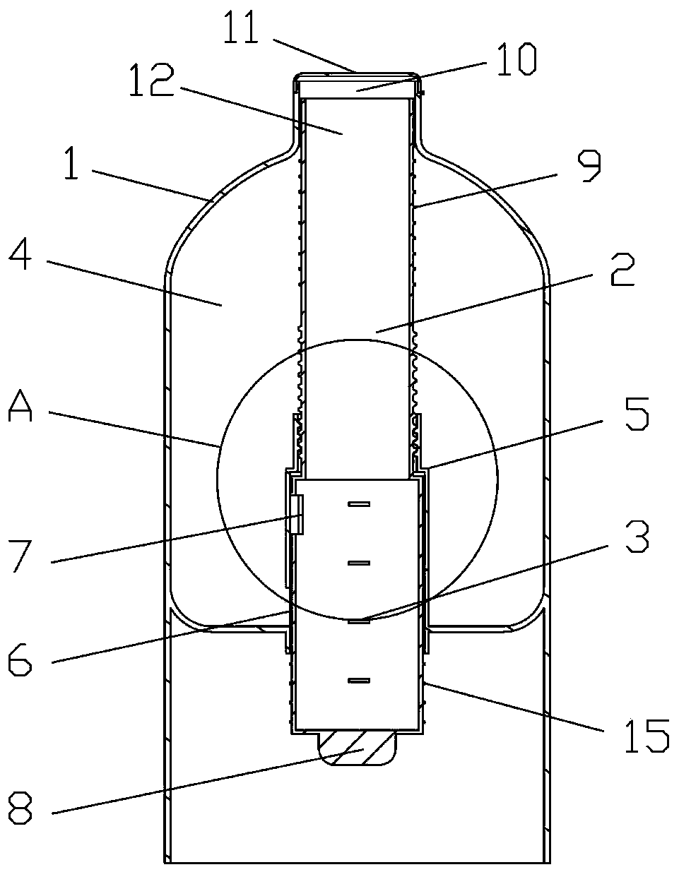 Quantitative container