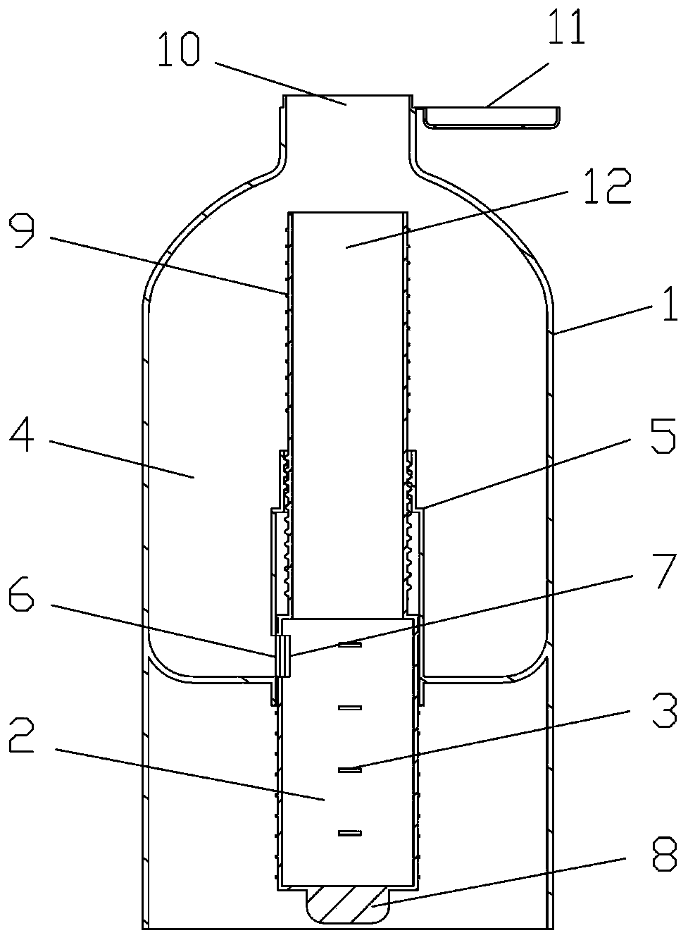 Quantitative container