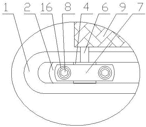 Luggage rack device applicable to vehicle and capable of preventing roof from being worn