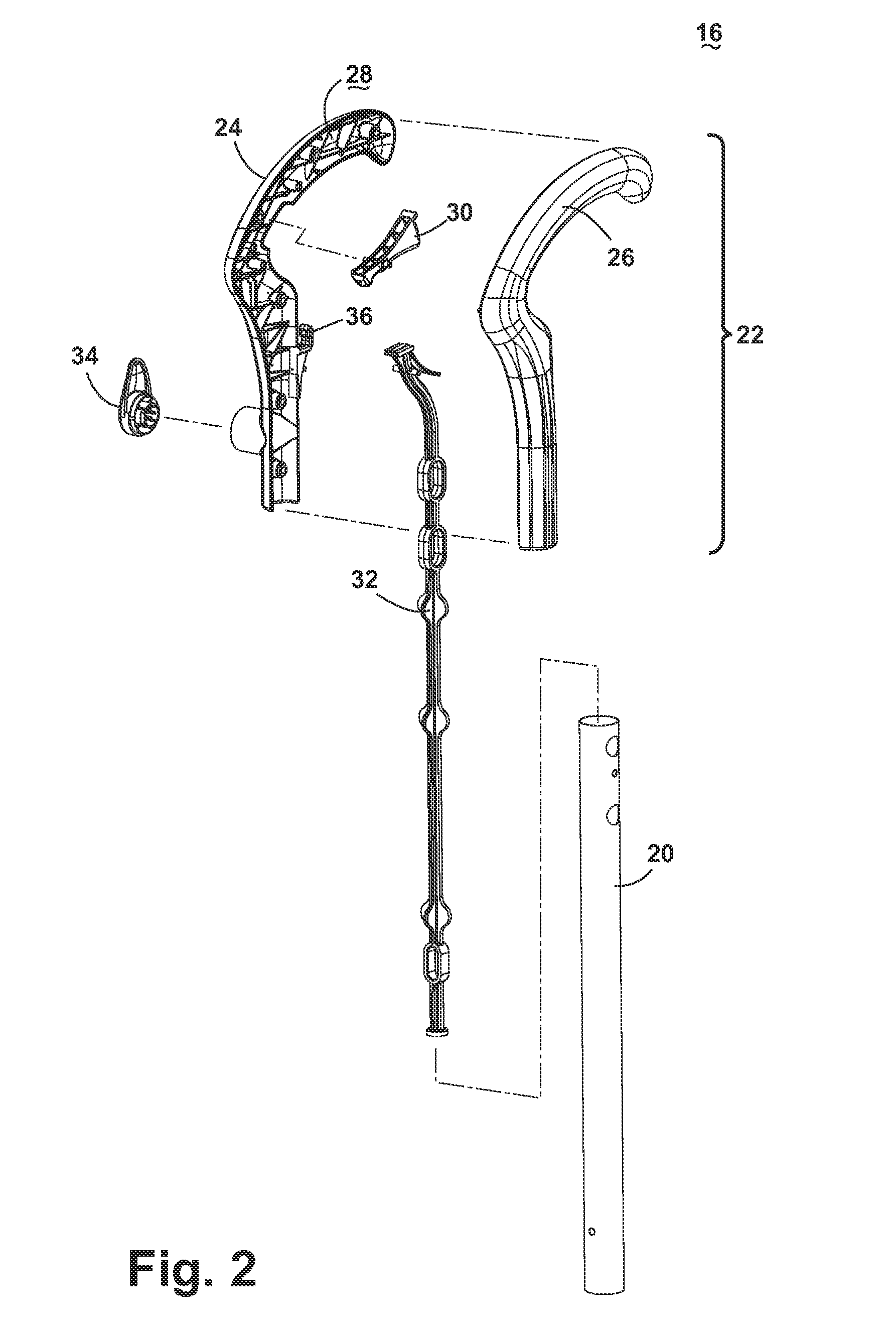 Upright steam mop with auxiliary hand tool