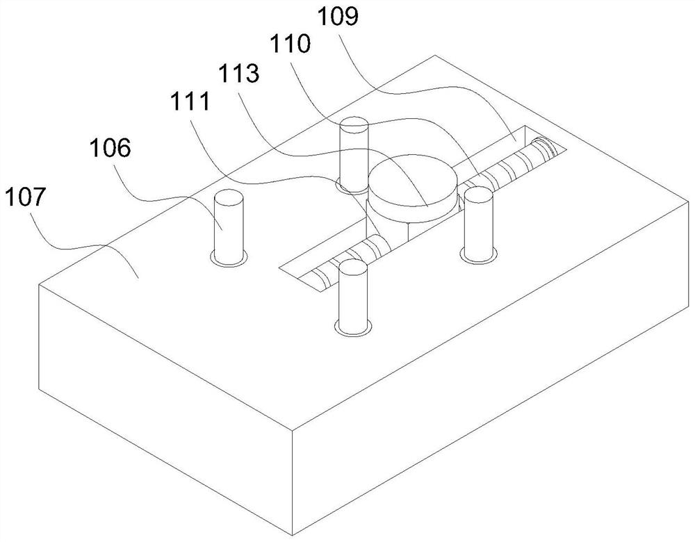 Weighing device for preparing allogeneic bone raw materials and using method of weighing device