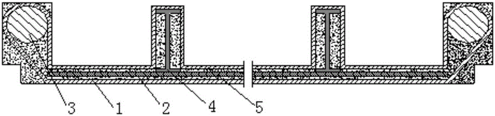 Large-size light decorative gypsum ceiling and preparation method thereof