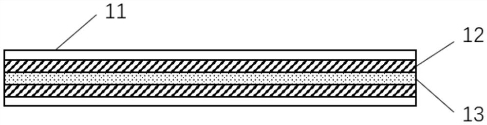 Composite electrochromic material as well as preparation method and application thereof