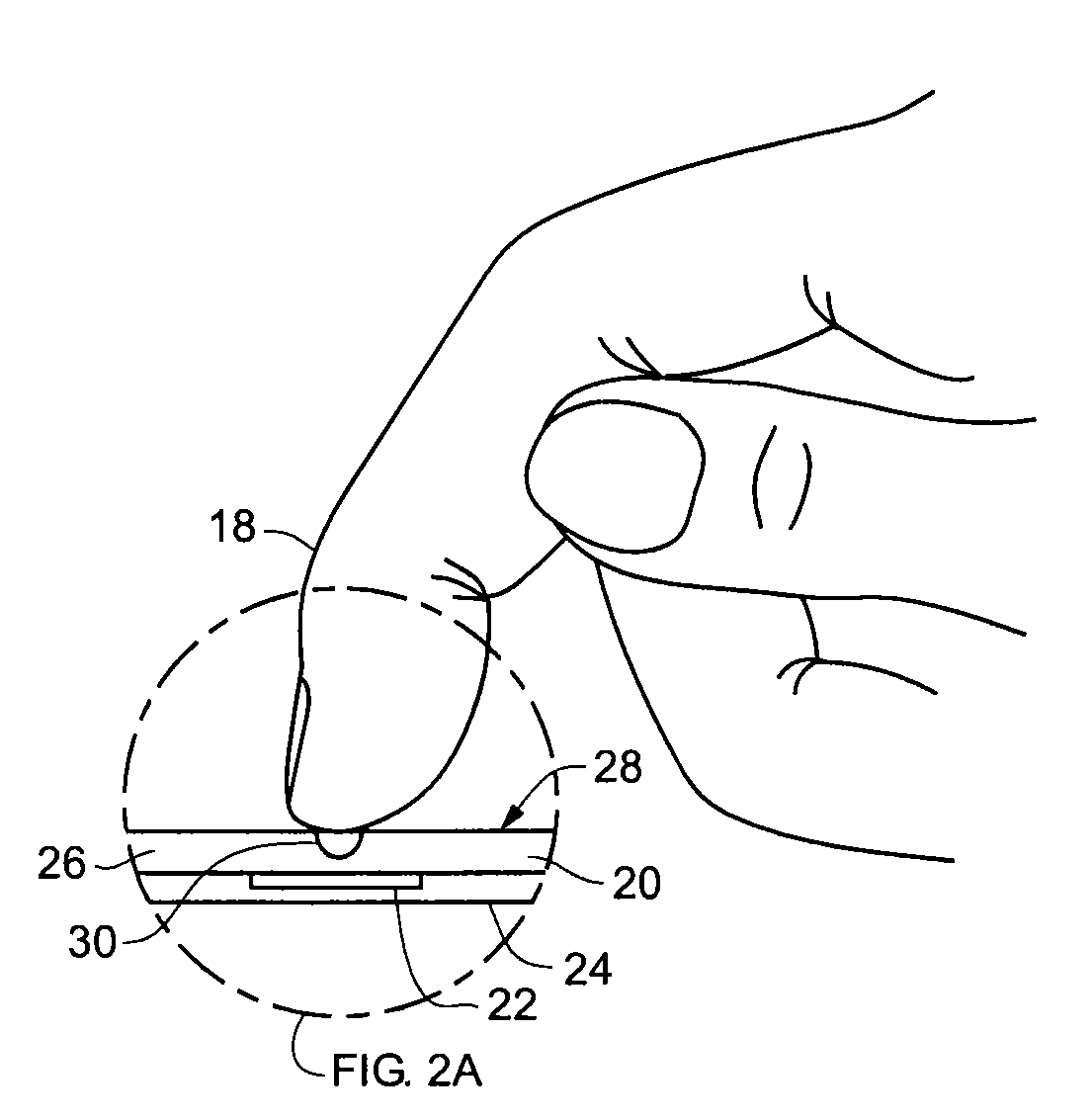 Solid state positive force touch sensing