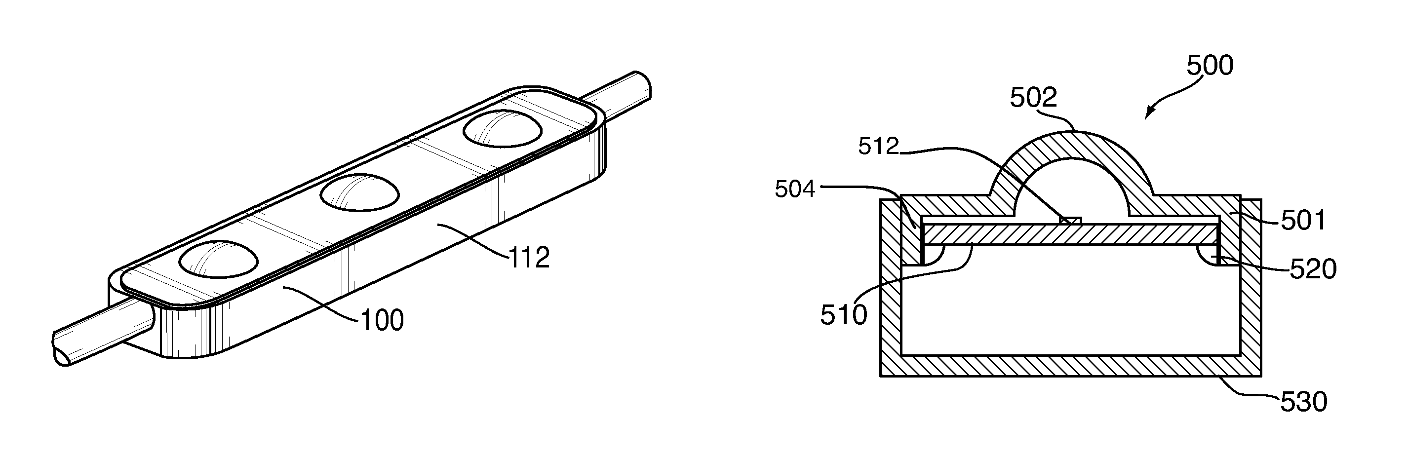 Dome switch array