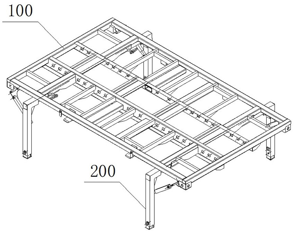 Universal box body of van with liftable ceiling