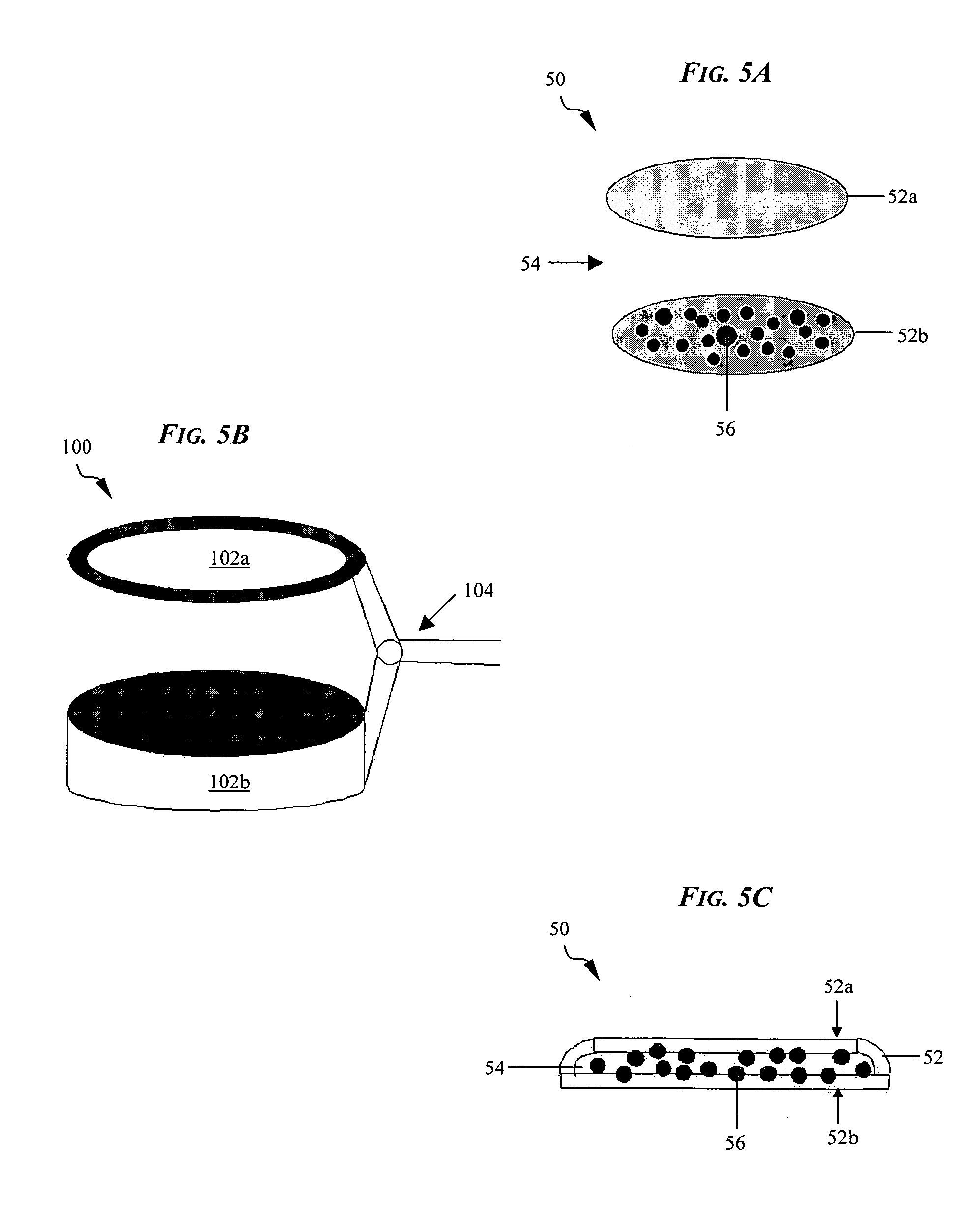 Scaffolds with viable tissue