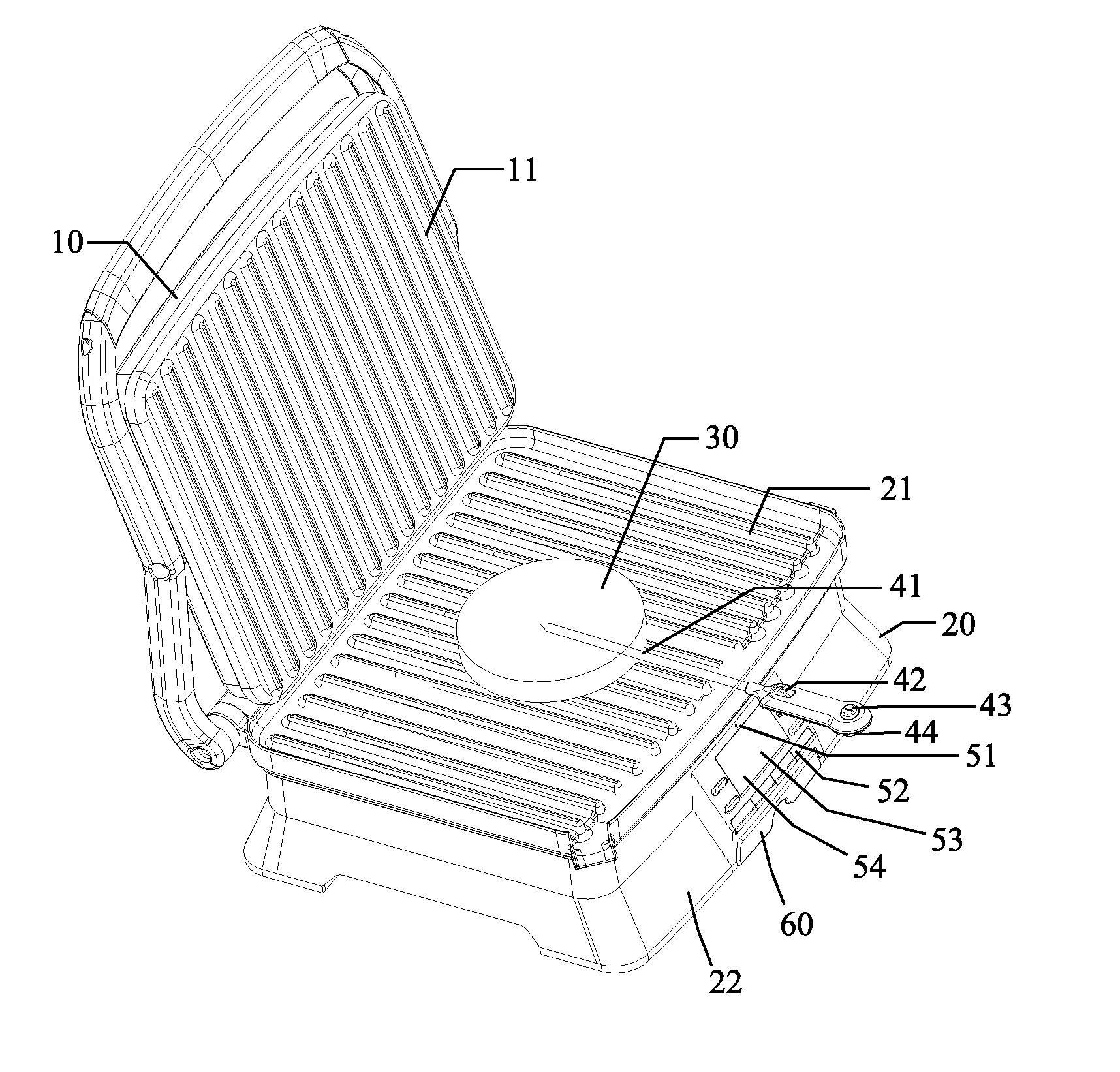 Wireless food temperature detecting device