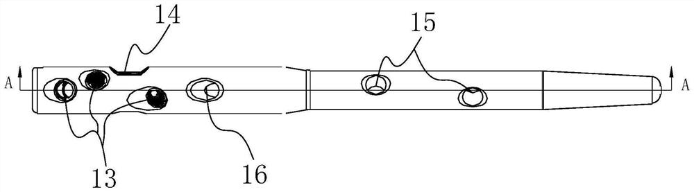 Proximal humerus intramedullary nail internal fixation system