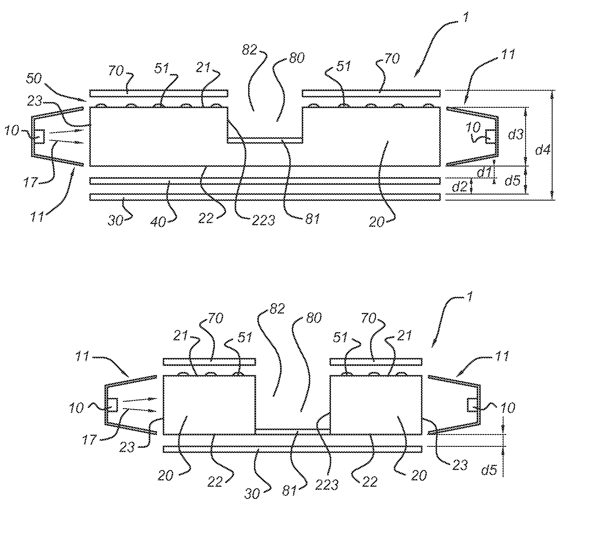 Free form lighting module