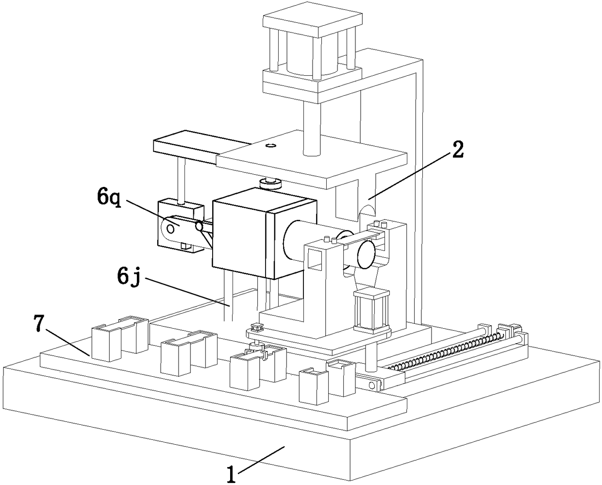 Full-automatic bending machine for producing circular ring