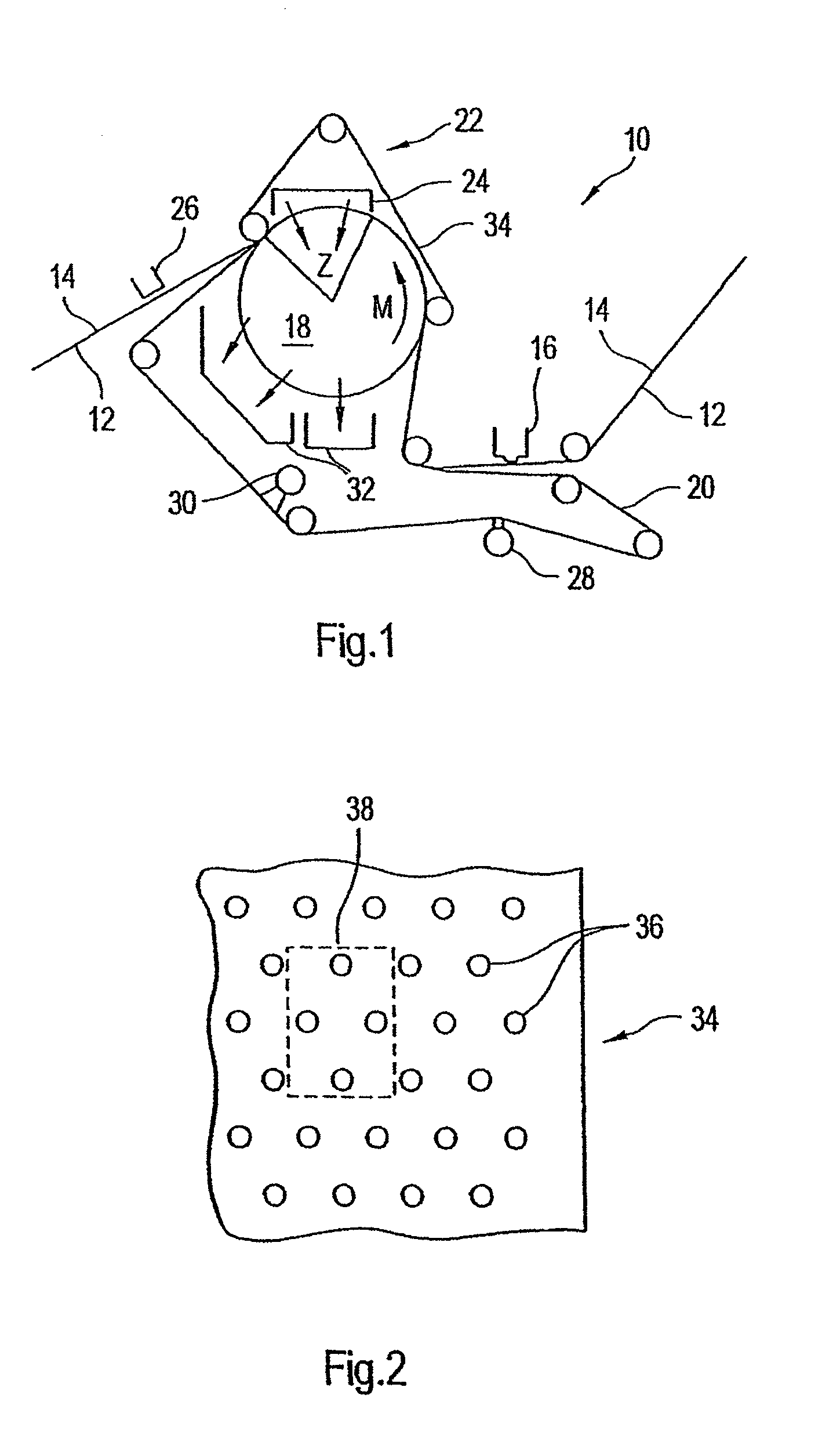 Press section and permeable belt in a paper machine