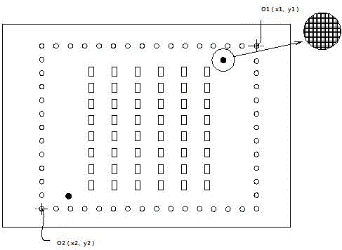 Method for making electroformed stencil with positioning points