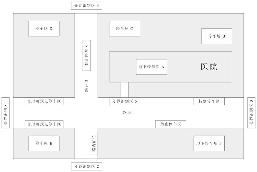 Region-based parking service and management method and system