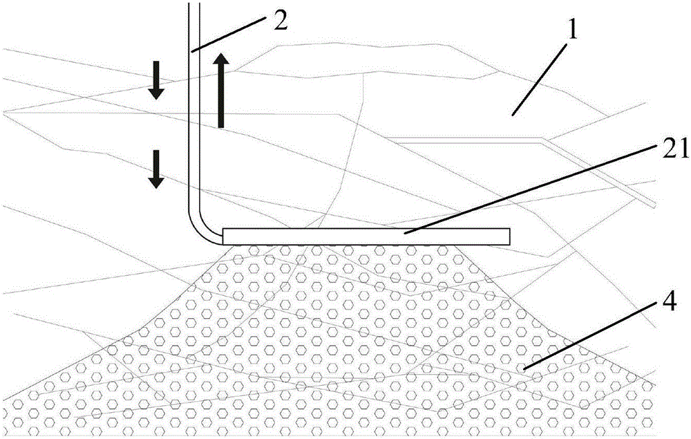 Oil extraction method for water controlling and oil increasing of buried hill oil reservoir high-water-cut oil-producing well