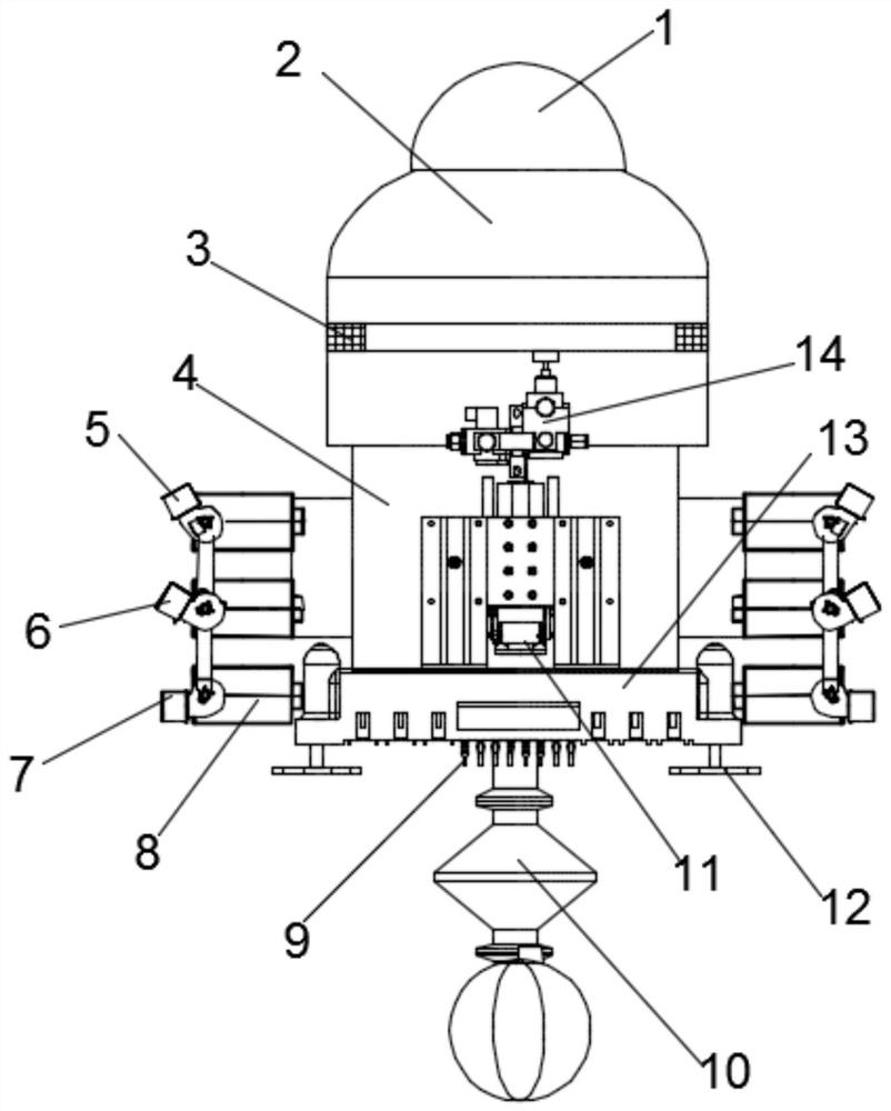 A new type of submersible smart water monitoring front-end equipment