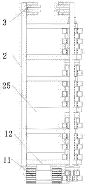 Oil storage tank side wall cleaning equipment and oil storage tank comprising same