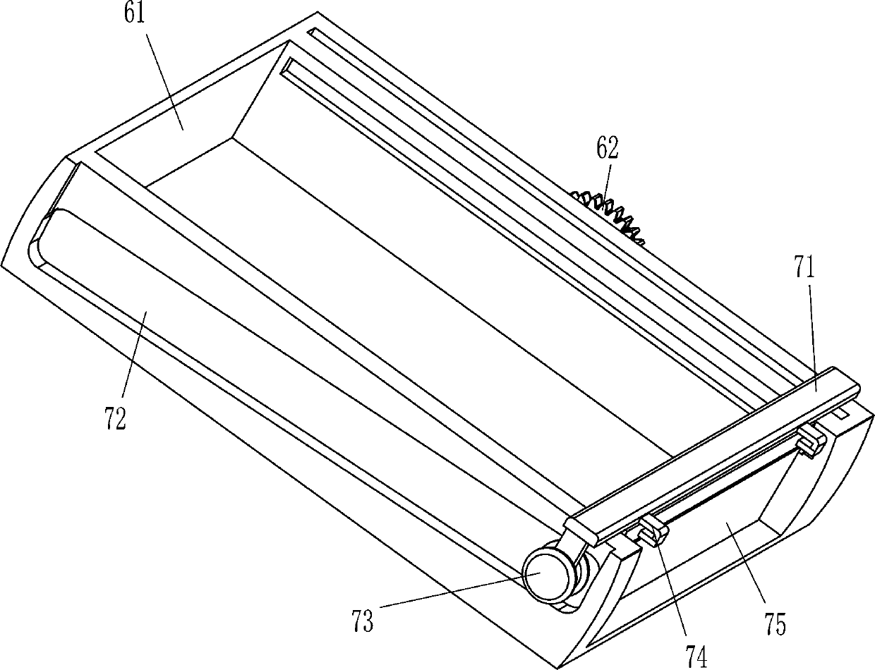 Medical garbage collection box capable of isolating infection source