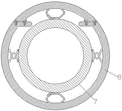 Pipeline protective cover device high in protection performance and installation method thereof