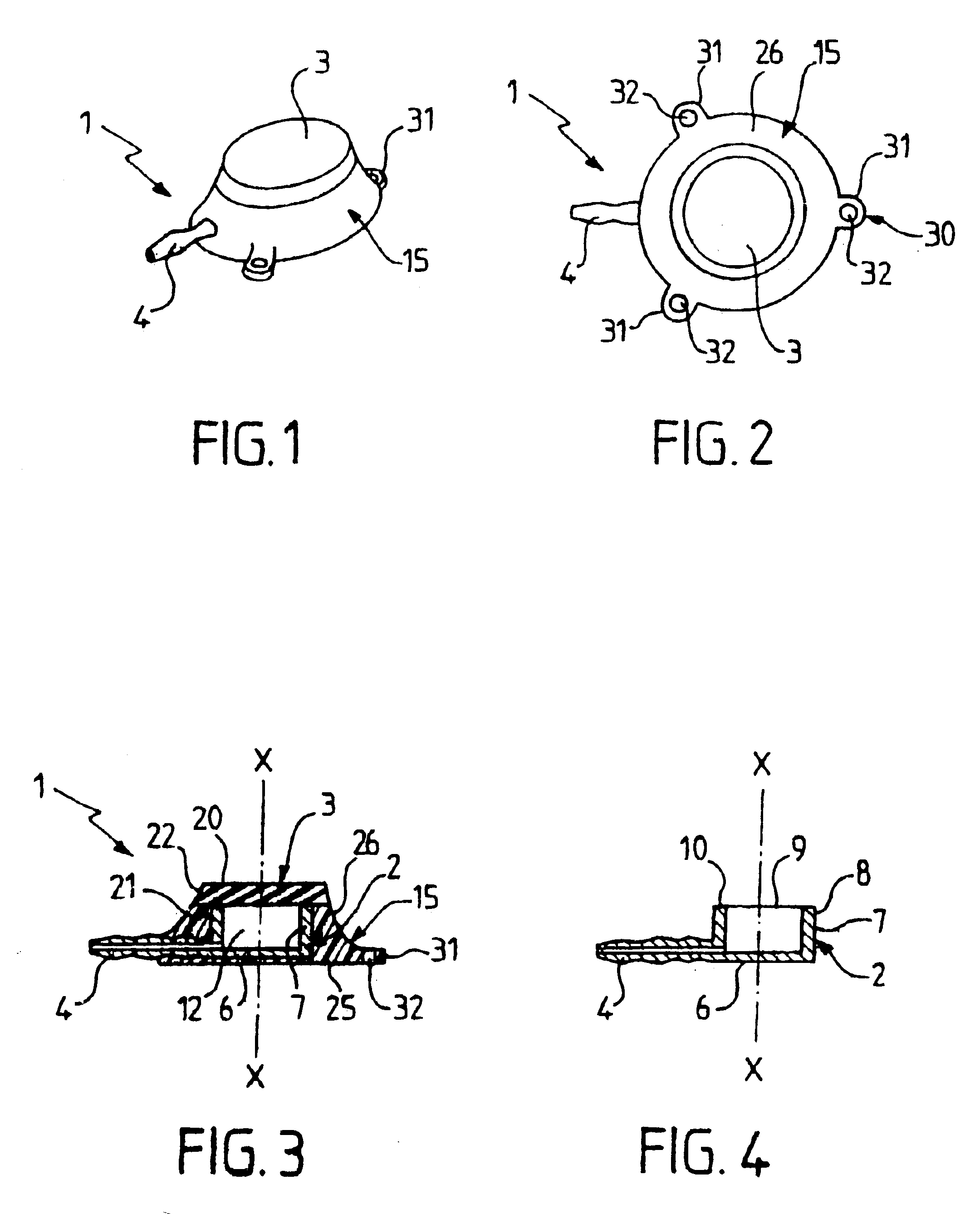 Implantable device for injecting medical substances