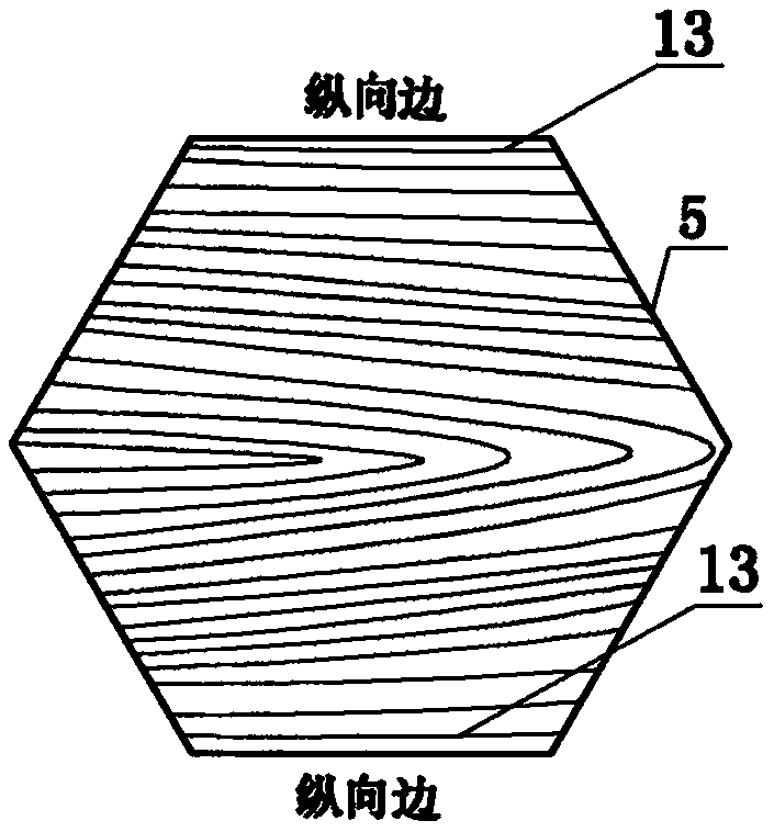 Wooden sound window of Erhu