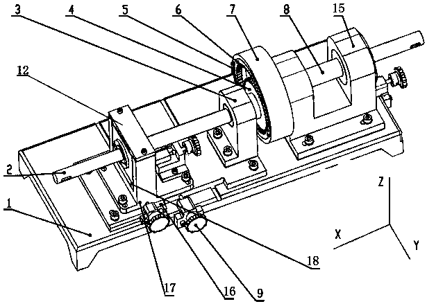 A Test Bench for Internal Meshing Variable Tooth Thickness Gears