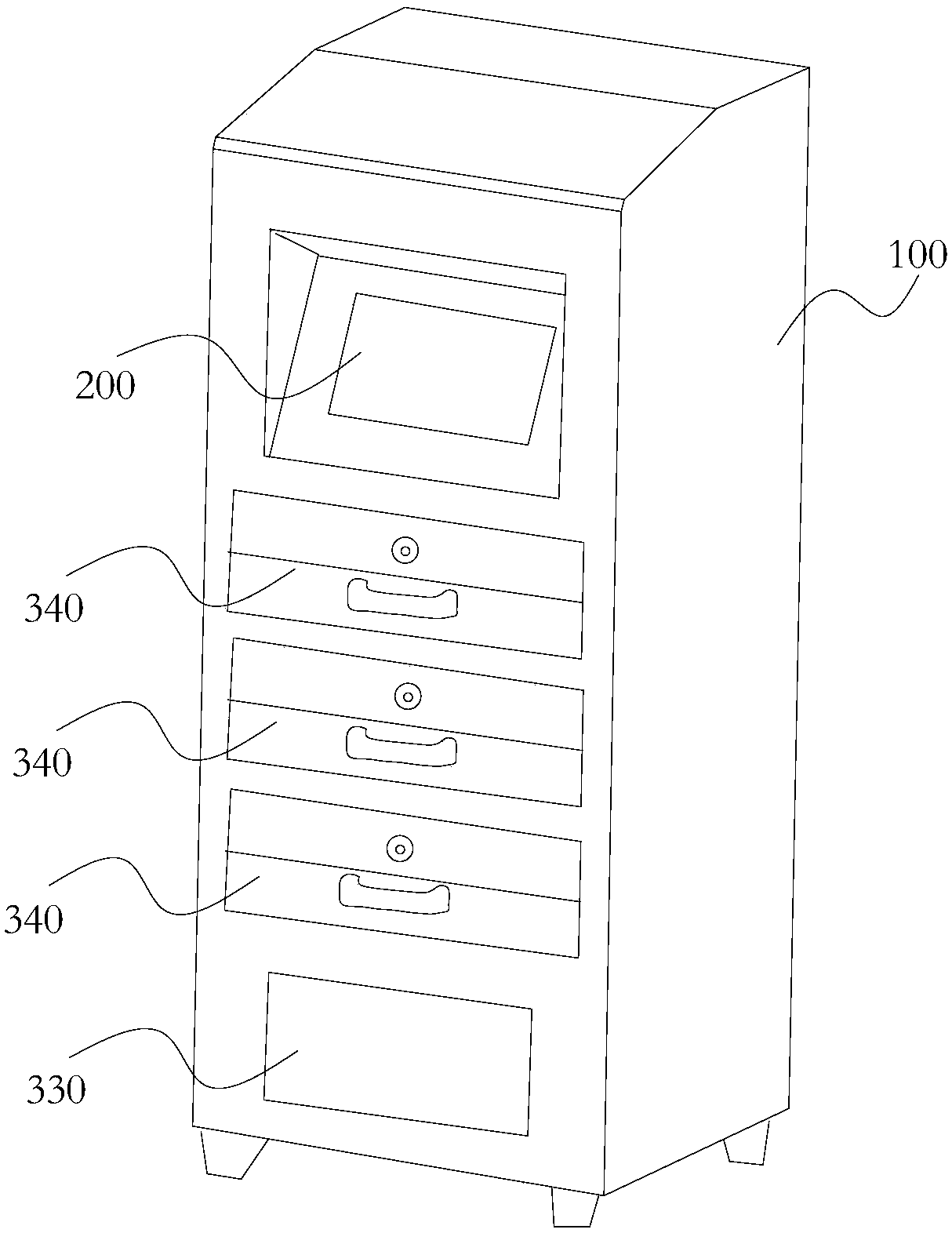 Power module HTRB (high temperature reverse bias) reliability test system