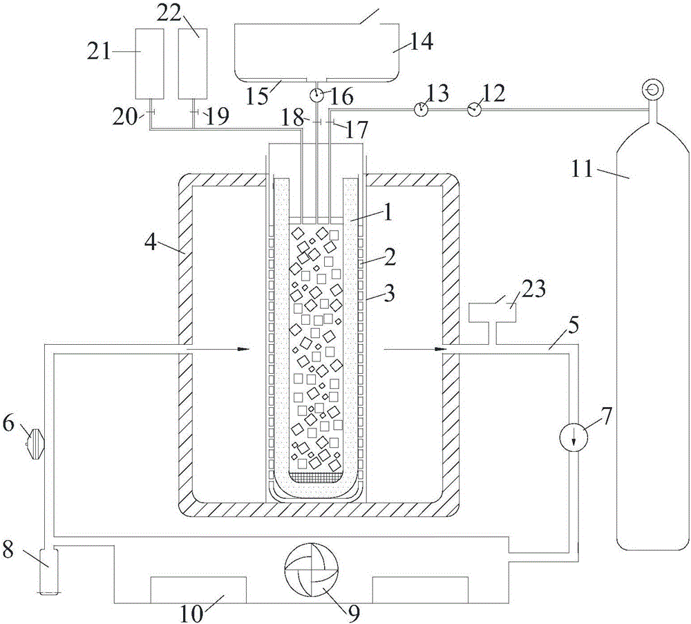 Carbonate mineral dolomitization simulation study system and application method thereof