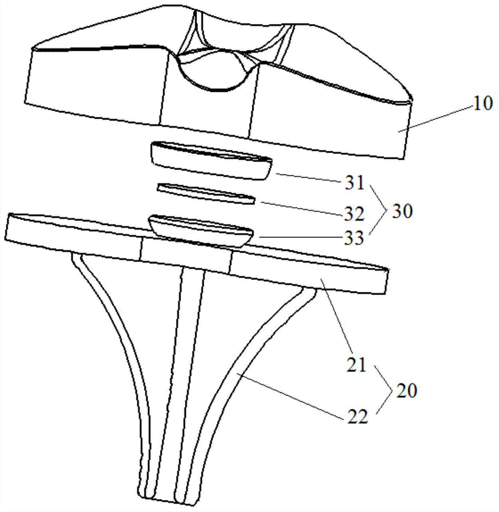 Knee joint prosthesis