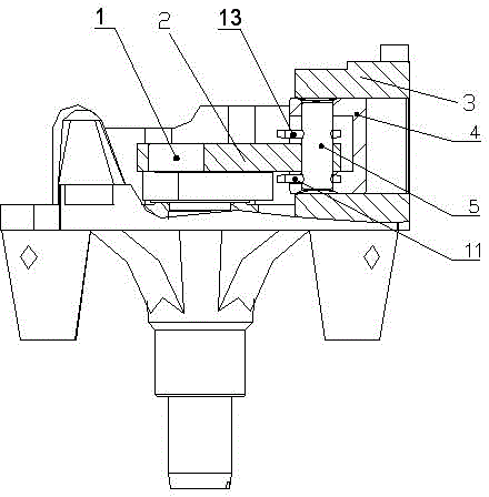 Crank-link mechanism for refrigeration compressor