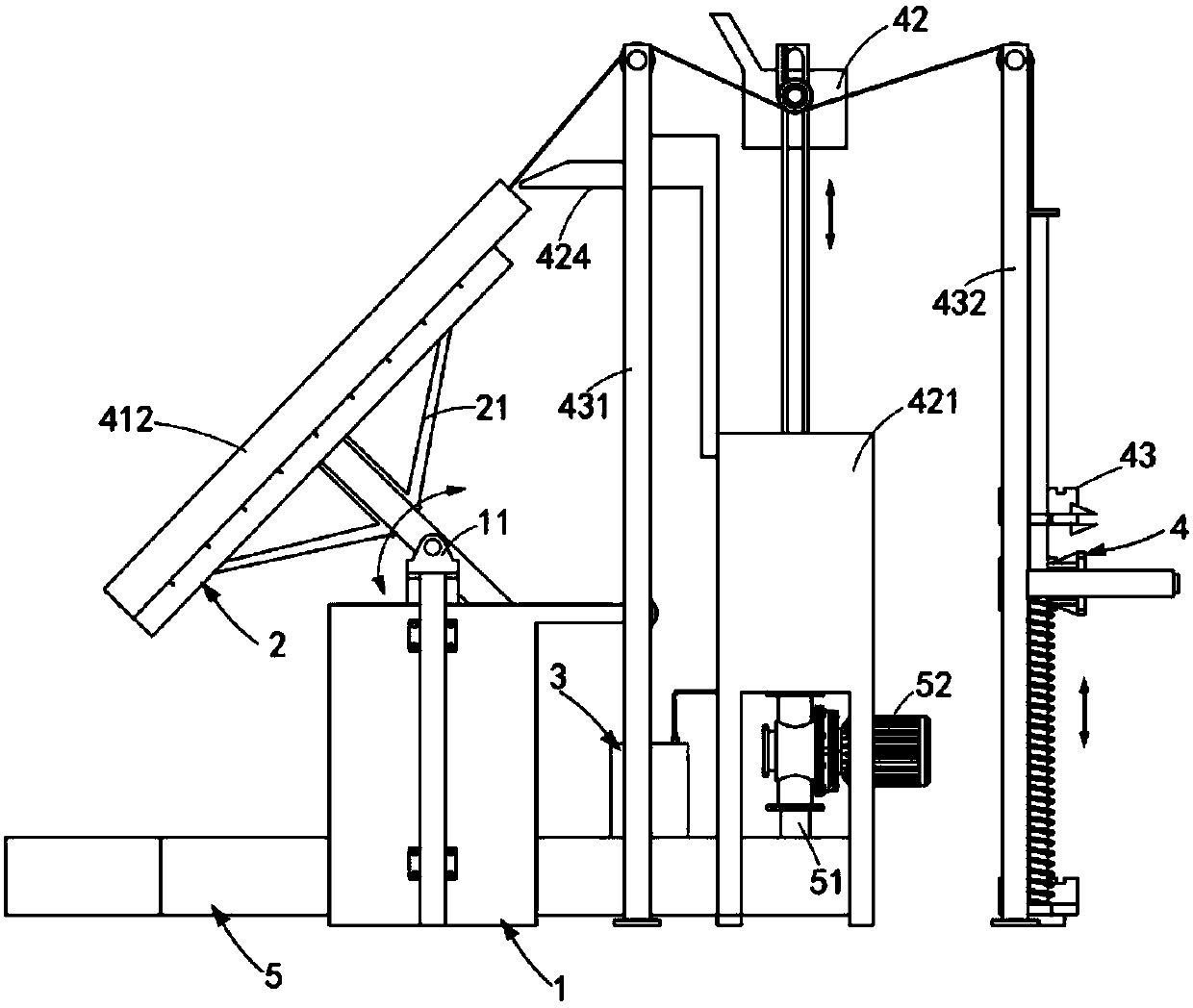 Solar tracking photovoltaic power generation device