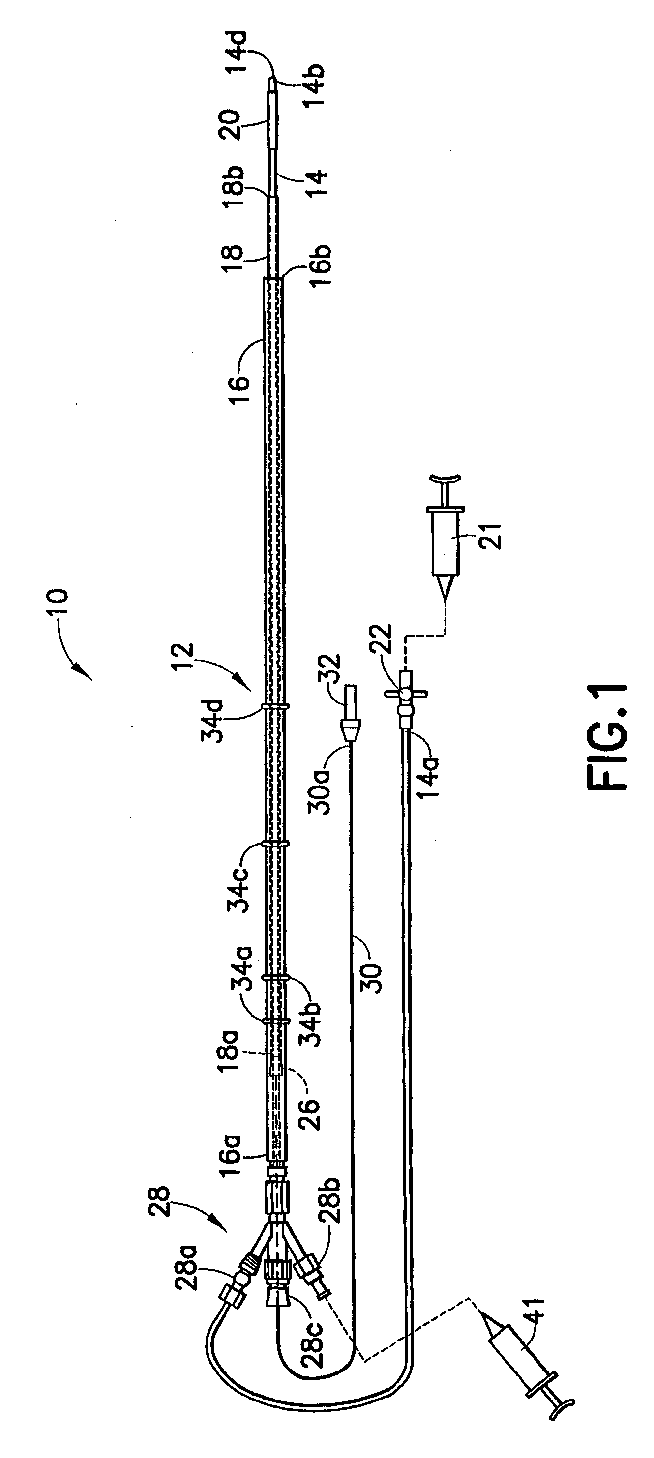 Methods and apparatus for treating the interior of a blood vessel