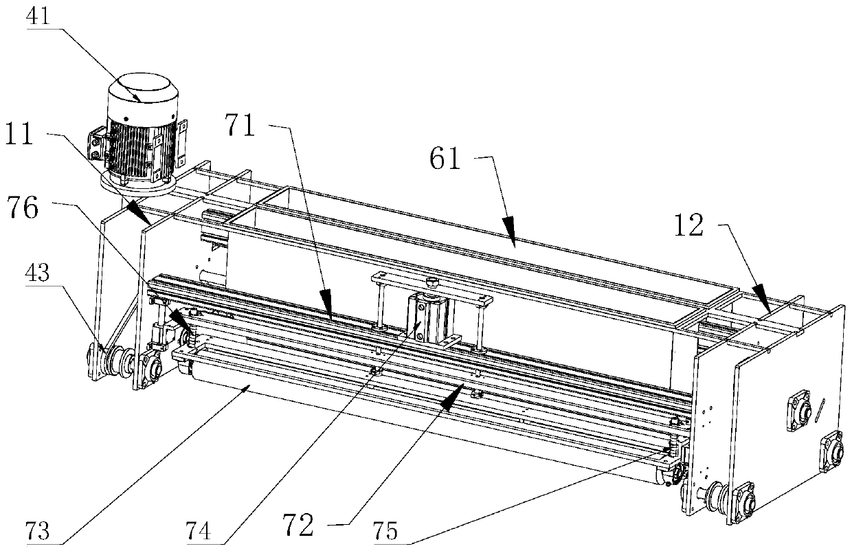 Automatic coating forming device and coating forming method for concentric-square-shaped supporting structural component