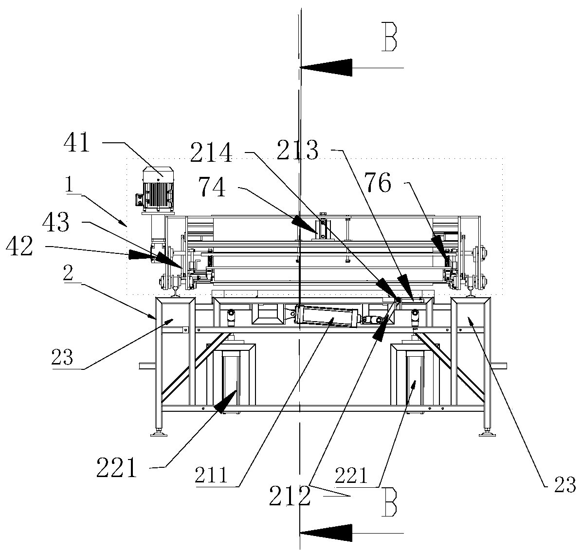 Automatic coating forming device and coating forming method for concentric-square-shaped supporting structural component