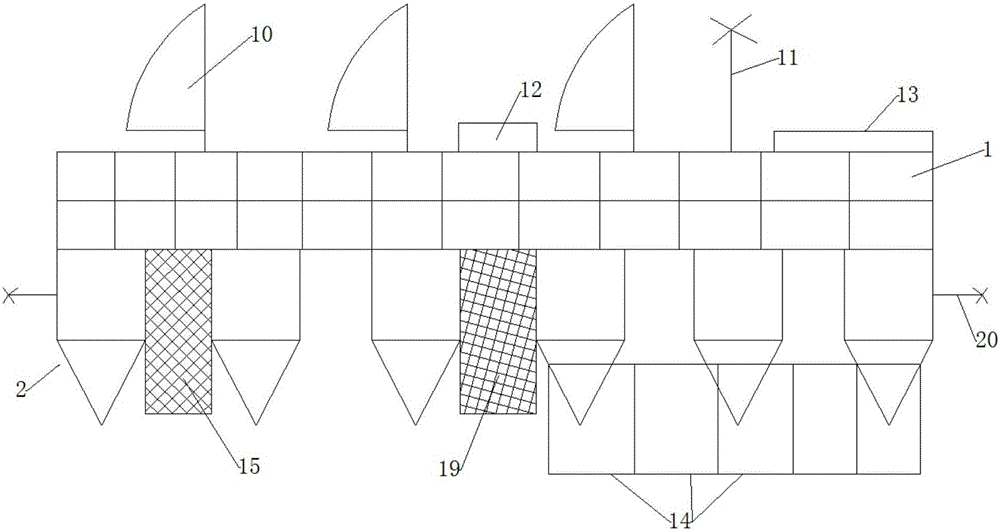 Movable type floating platform structure