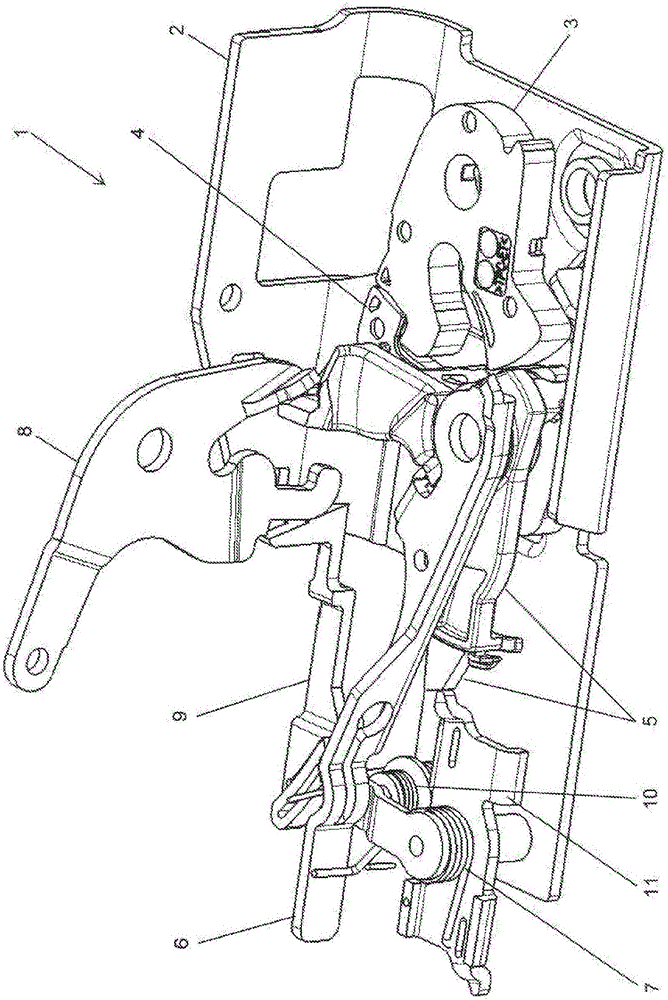 Motor vehicle door lock