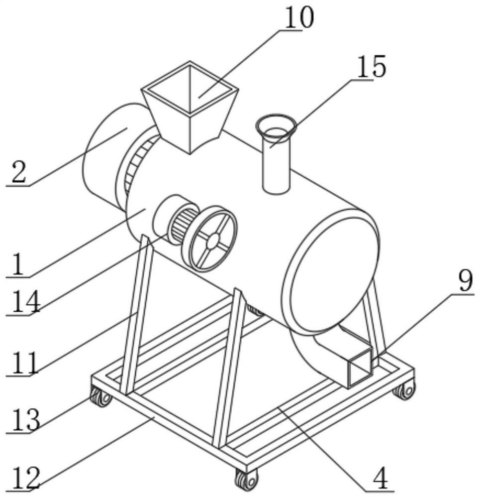 Environment-friendly sludge separation device