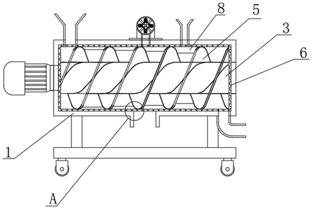 Environment-friendly sludge separation device