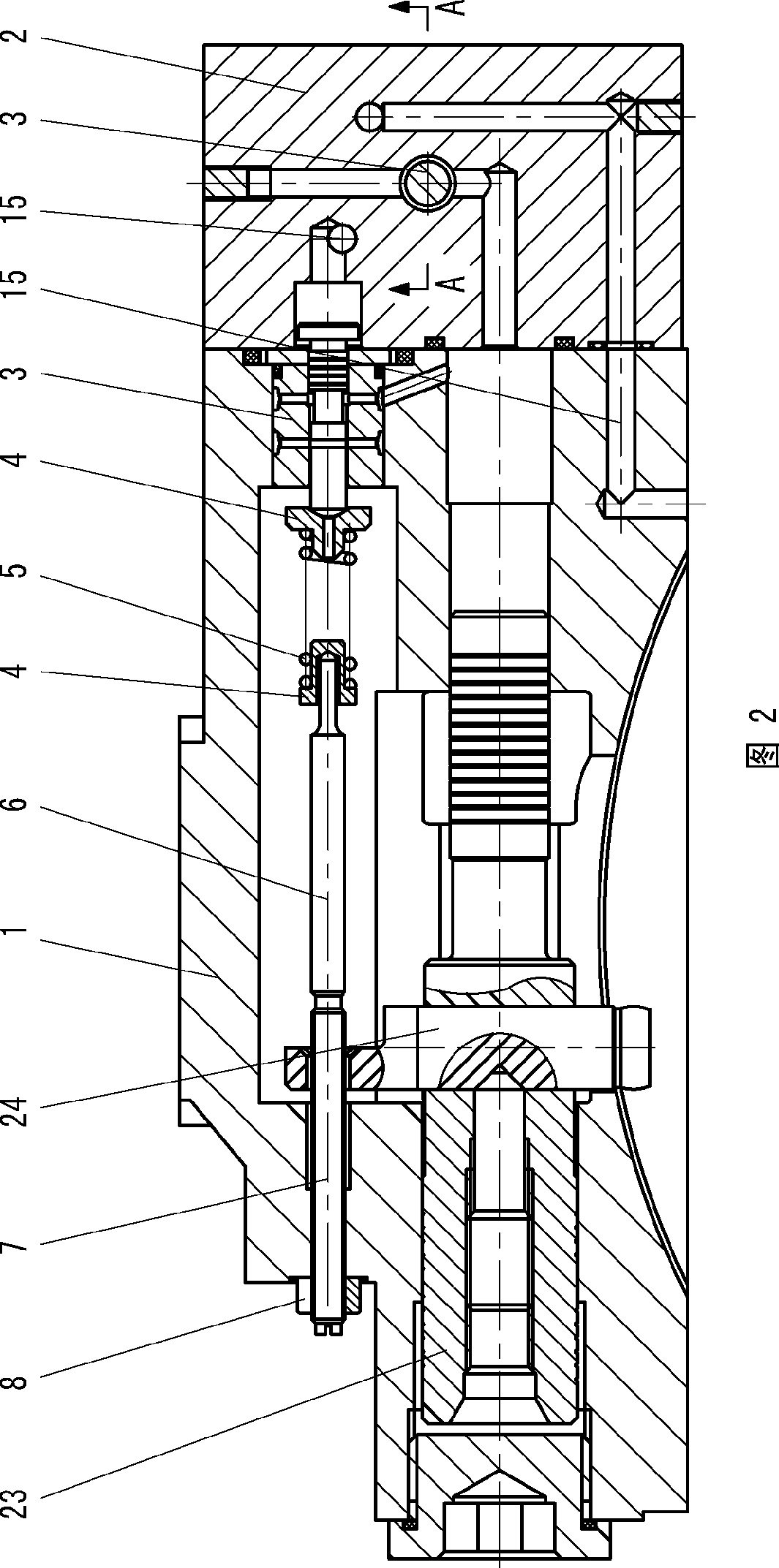 Hydraulic control method of hydraulic motor rotating speed and device thereof