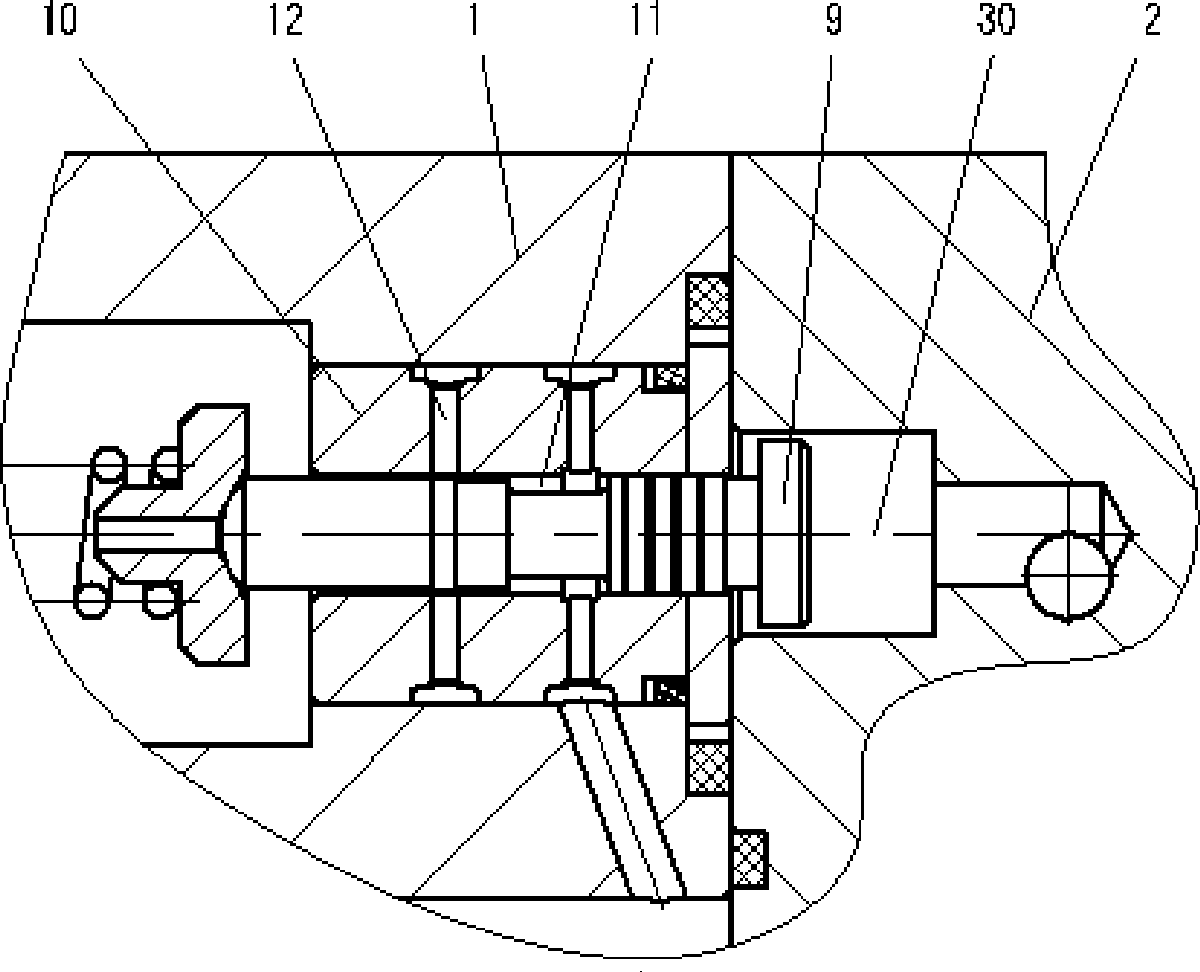 Hydraulic control method of hydraulic motor rotating speed and device thereof