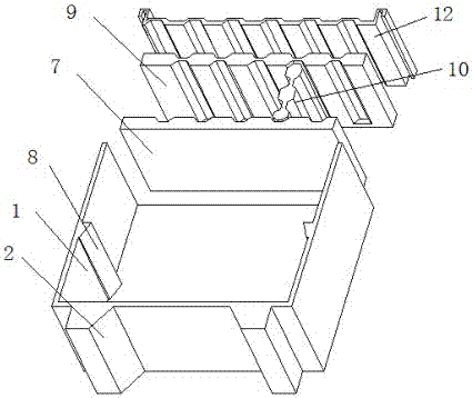 Storage and transportation box for fresh stems and leaves of Talinum crassifoliums