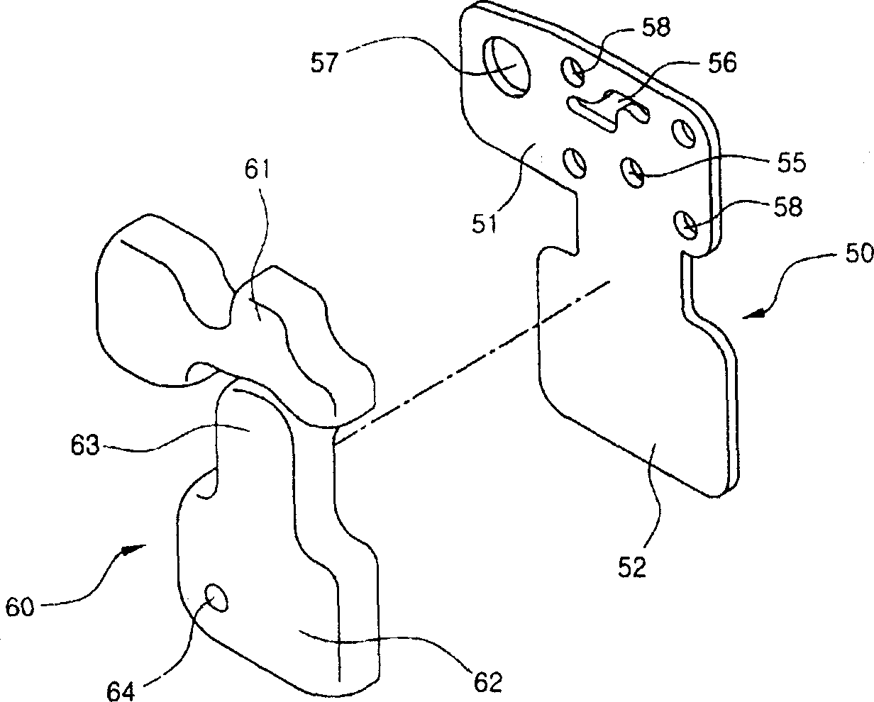 Integrated top cover assembly of hermetic compressor