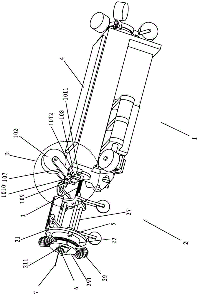 A multifunctional pipeline robot