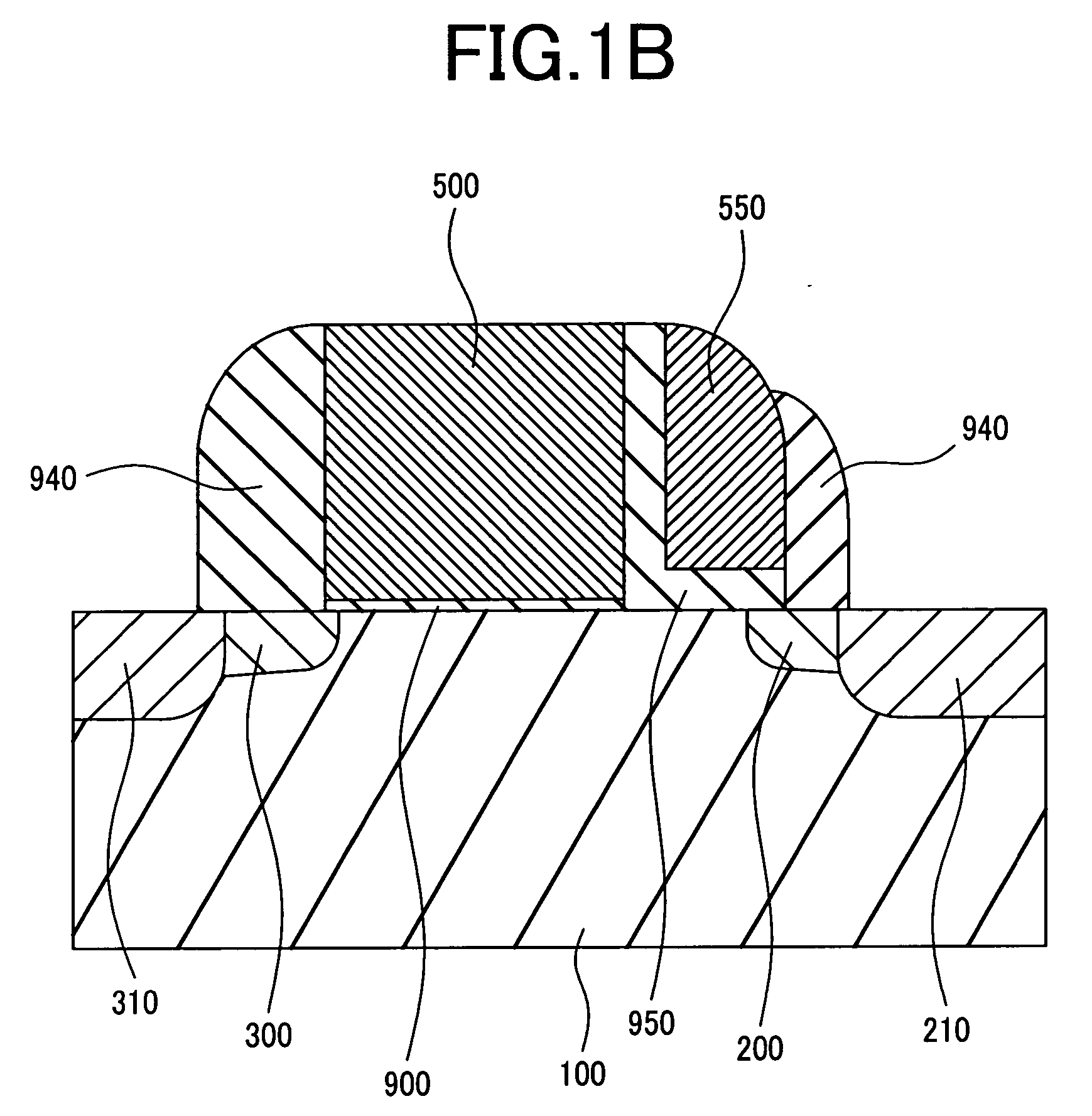 Integrated semiconductor nonvolatile storage device