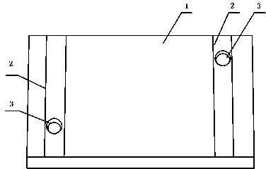 Connecting process of far infrared nano electrothermal film electrode blind holes and wire