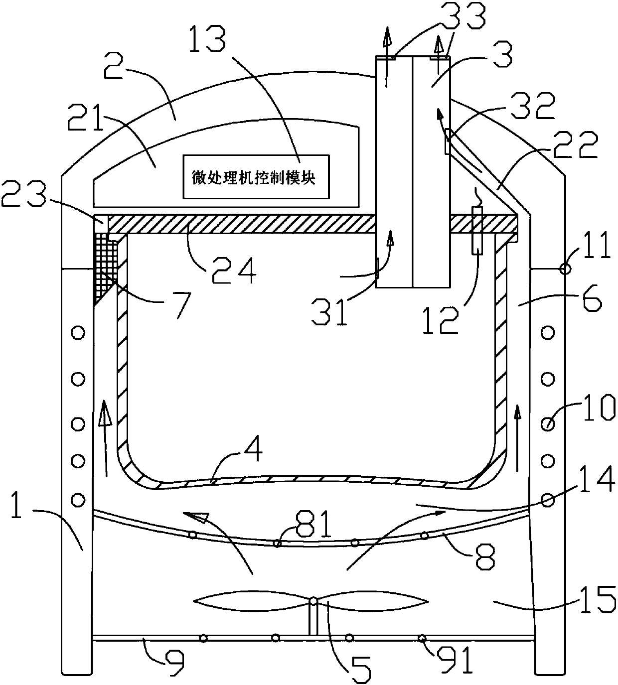 IH electric cooker and temperature reducing and controlling method thereof