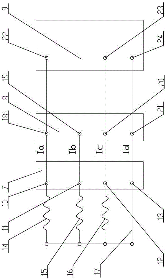 Device for replacing permanent-magnet circuit breaker controller in charged mode