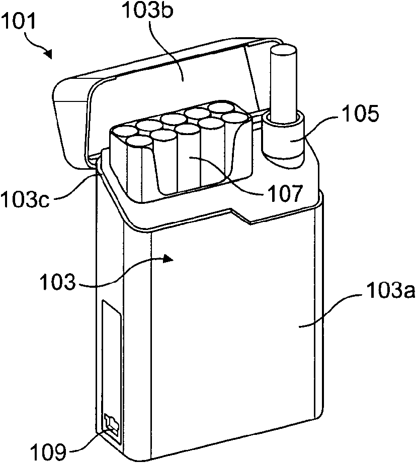 An electrically heated smoking system