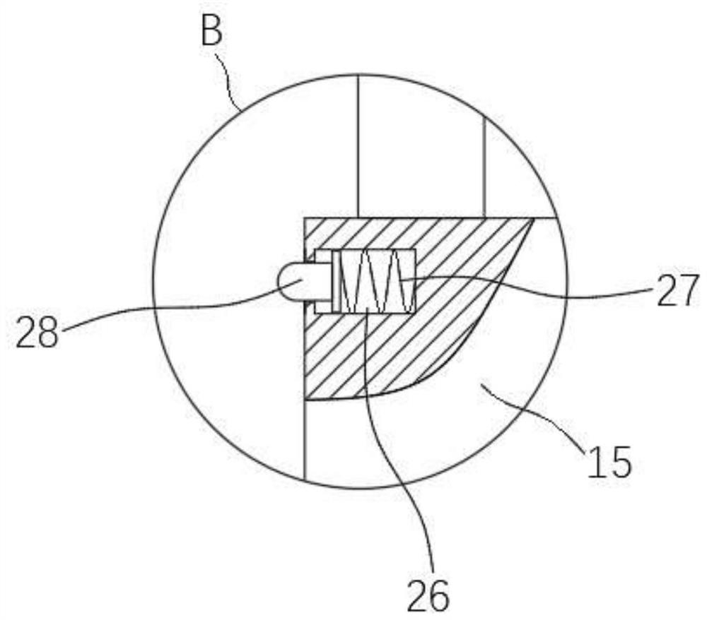 An injection mold structure for high-gloss traceless automotive plastic products