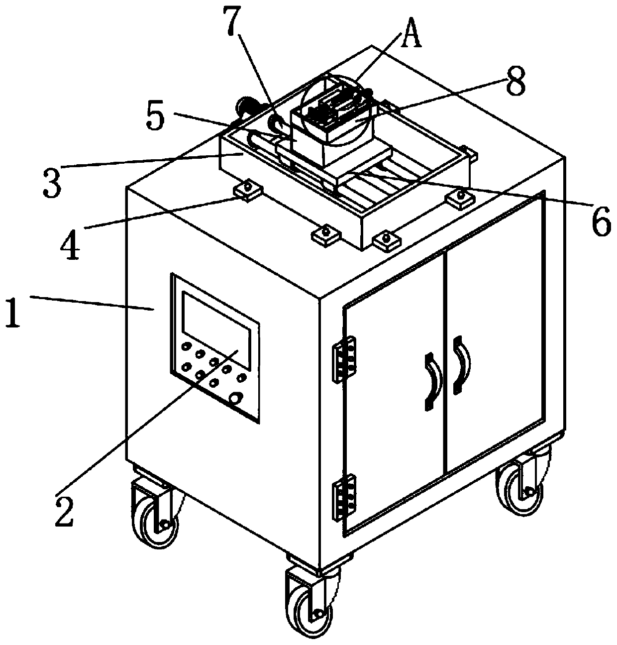 A processing equipment for manufacturing cylinder parts